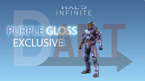 Halo Infinite OPI Armor Skin Purple Sparkle DLC XBOX PC