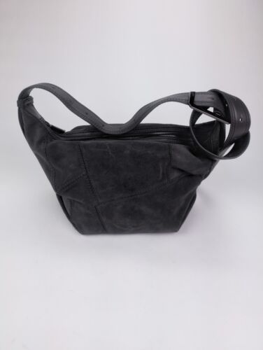 Borsa a tracolla ZADIG & VOLTAIRE Le Cecilia grigia patchwork scamosciata LWBA00045