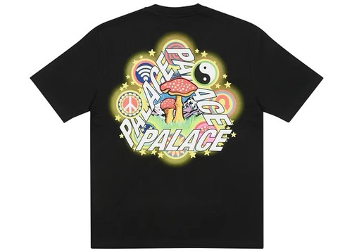 Palace Bun 5G T Shirt Black Size Medium   Brand New