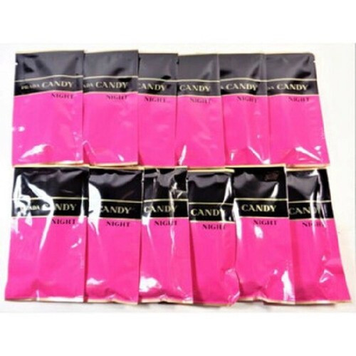 12 PC Prada Candy Night Eau de Parfum Sample Vials 12 X 0.05 oz. SEALED New