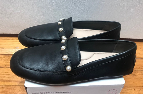 Scarpe mocassino Stuart Weitzman imitazione perla ecopelle (donna) taglia 7 5