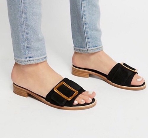 Free People Jeffrey Campbell Drew sandali neri taglia 8 5