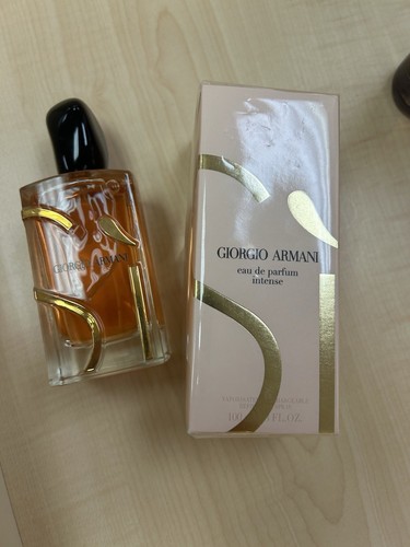 Armani Si Intense by Giorgio Armani 3.4 oz EDP Perfume for Women New In Box