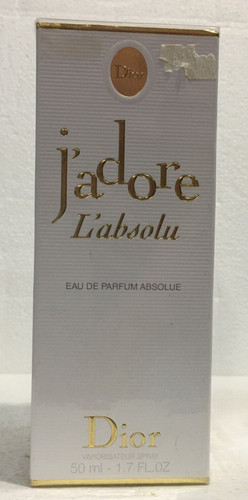 J'Adore L'Absolu Dior for Women Eau de Parfum Absolue 50ml New in Sealed Box