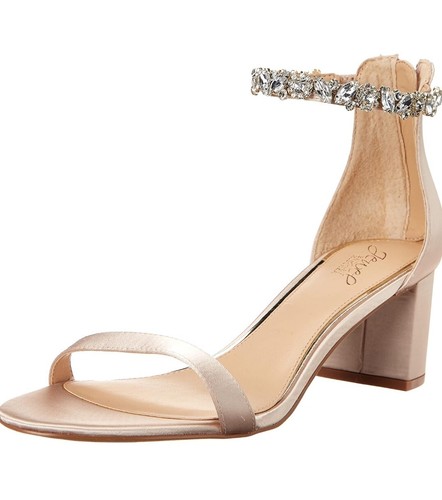 Sandali formali Badgley Mischka Jewel donna cinturino alla caviglia  taglia 9 5M