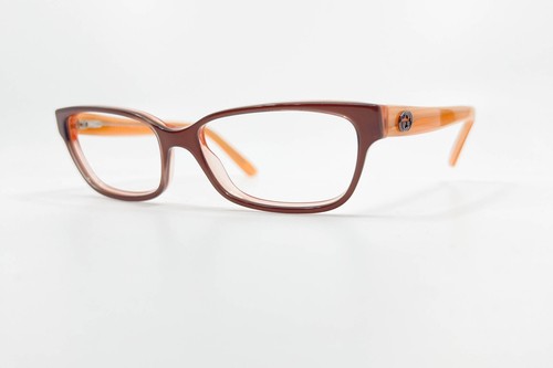 Gucci Eyeglasses GG 3151 RS8 Brown Coral Rectangular Frame Italy 53 15 135 11329