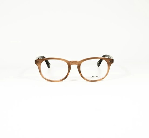 Lanvin VLN544 09Y3 Eyeglasses Frame Authentic Women's Brown Made in Italy