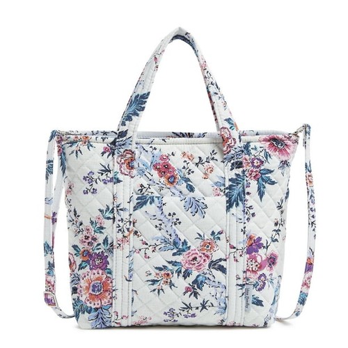 VERA BRADLEY BORSA DONNA COTONE MINI VERA TOTE BAG   MAGNIFICA FLOREALE
