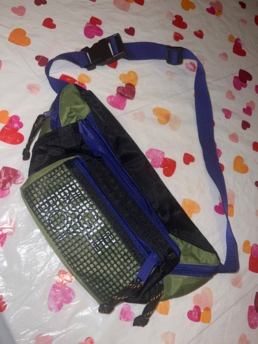 BOYY NEW Vintage BUGLE BOY Fanny Pack 5 Zipper Compartments
