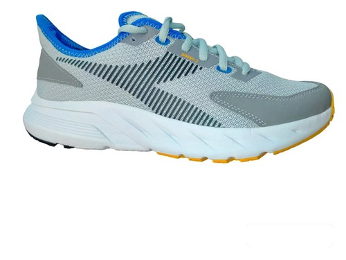 Scarpe da Corsa Uomo Diadora Passo 3 n° 40 in Nylon Grigio