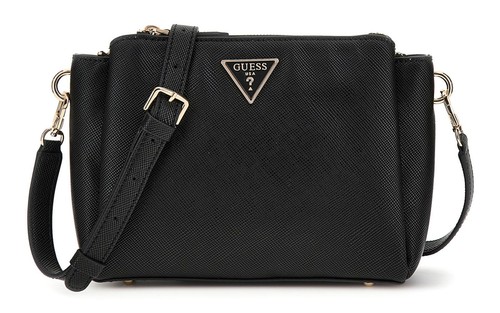 Borsa a tracolla Guess Noelle II Tri Comp Crossbody Bag nera nuova