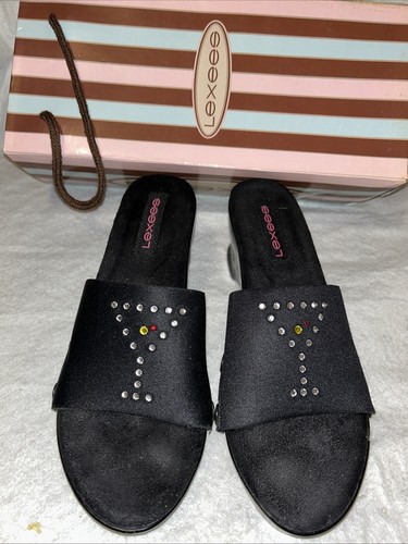 BRANDBLACK Womens Lexees Brand Brown Flat Slip on Sandals Size 8 New in Box