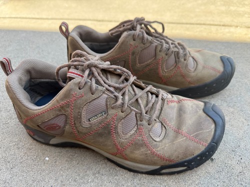Size 10.5 M Keen Womens Shoe Dry Genoa Peak  Hiking Oxford Sneaker 5276  SHBN