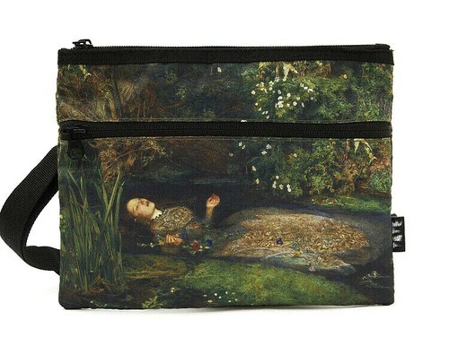 PULL & BEAR NEW Tate Gallery x Pull Bear CrossBody Bag John Everett Millais Wild Roses