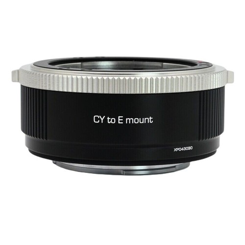 XPIMAGE Locking Adapter for Contax Yashica Mount Lens to Sony E Mount Camera