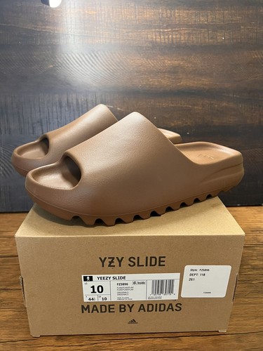 Adidas uomo Yeezy Slides lino 2022 FZ5896 taglia 10 nuovissime!