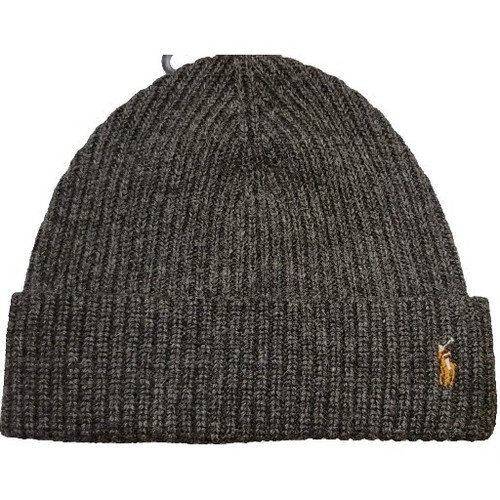 NWT Polo Ralph Lauren Men's Merino Wool Winter Warm Beanie Hat Cap Gift Idea