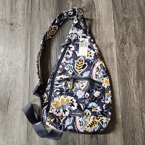 Zaino Vera Bradley Lighten Up Essential Sling nuovo con etichetta