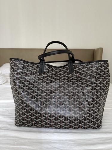 Goyard St. Louis PM Tote Bag Black