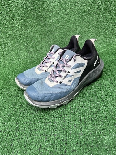 Salomon Outpulse Gortex Low Women’s Size 7.5 Blue Arctic Ice 471519 Pre Owned
