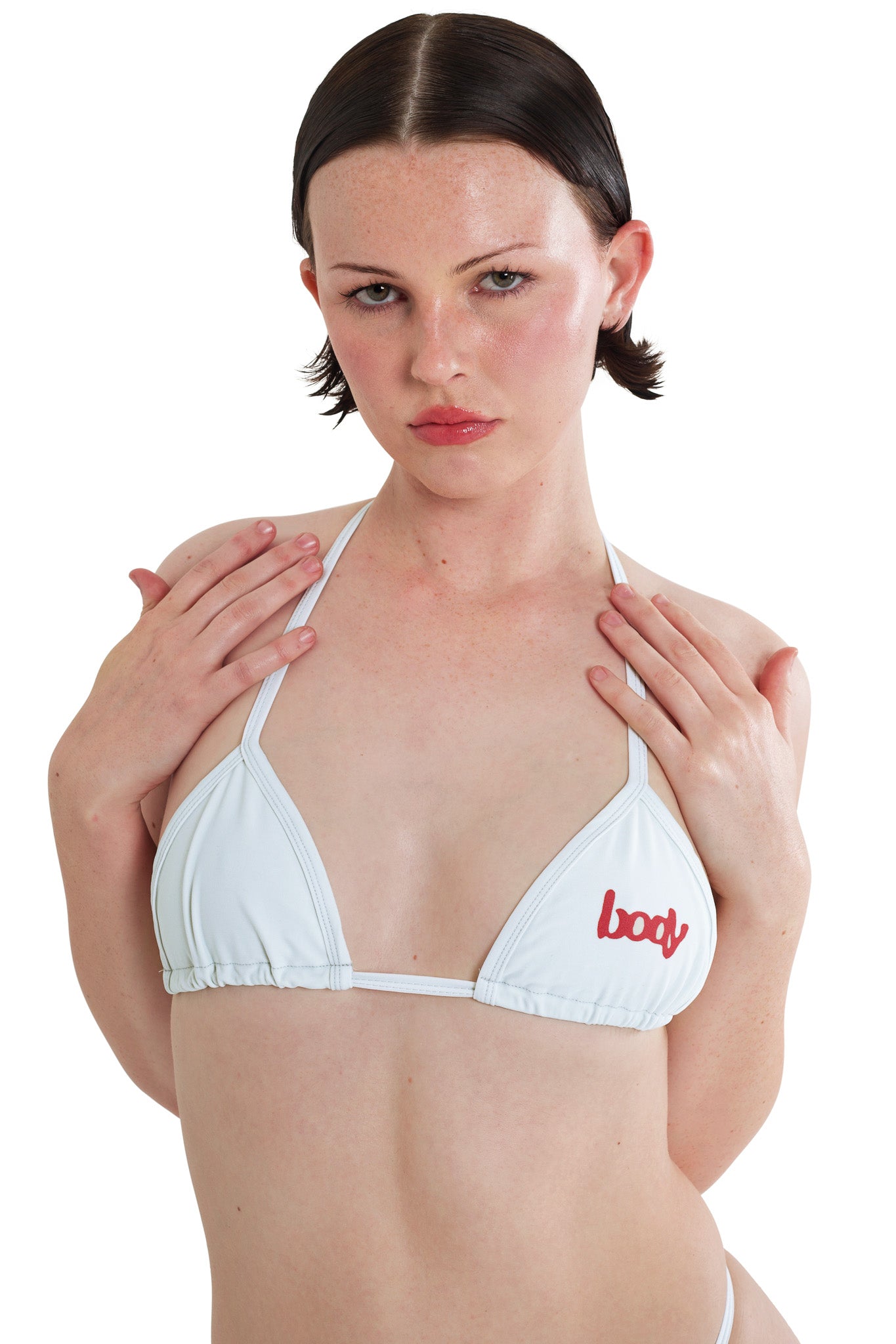 BODYBYRAVENTRACY ITTY BITTY MICRO MINI BIKINI TOP (ICE)