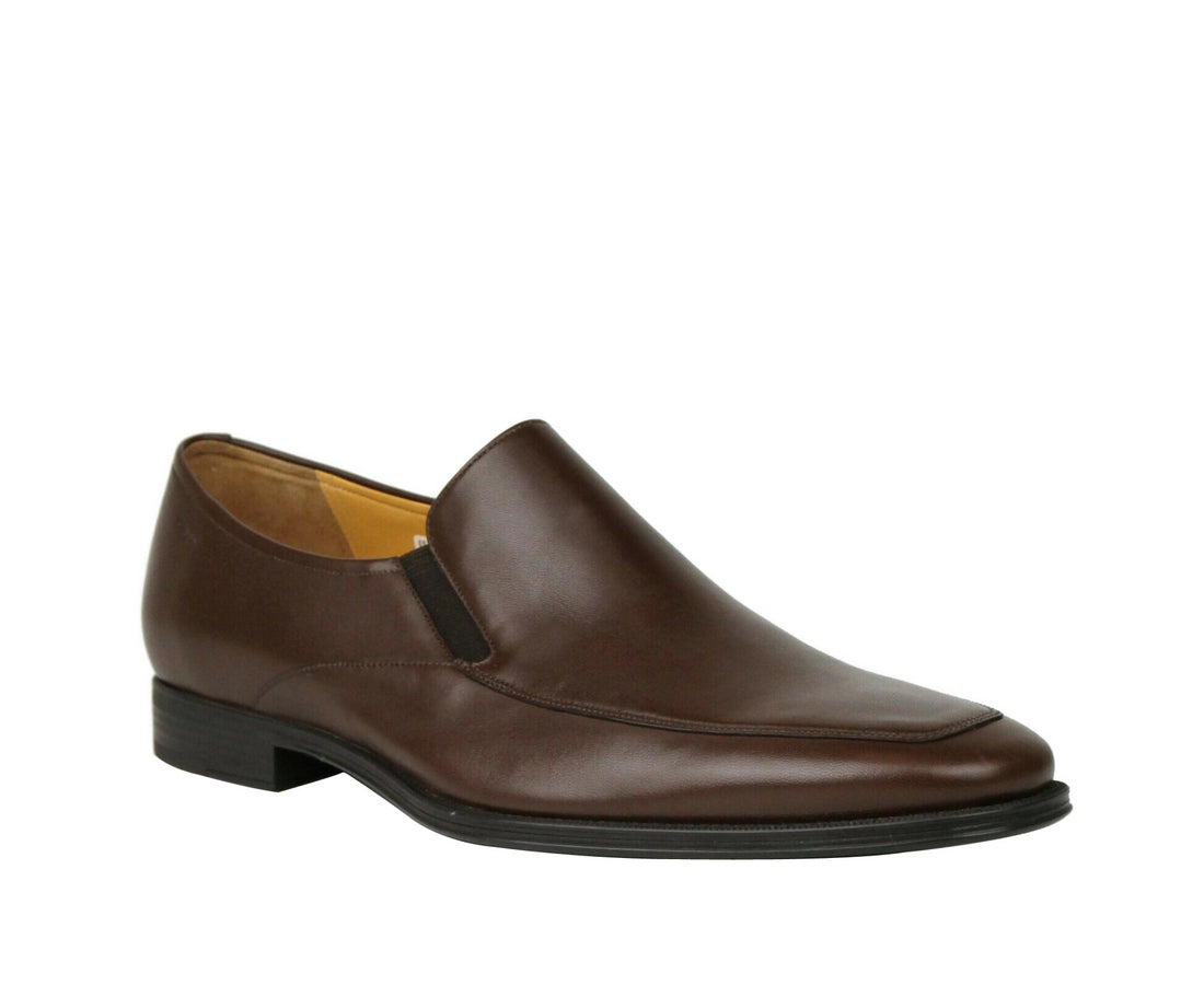2275 Bally Men's Calf Leather Slip On Loafers With Script Logo   (D US)
