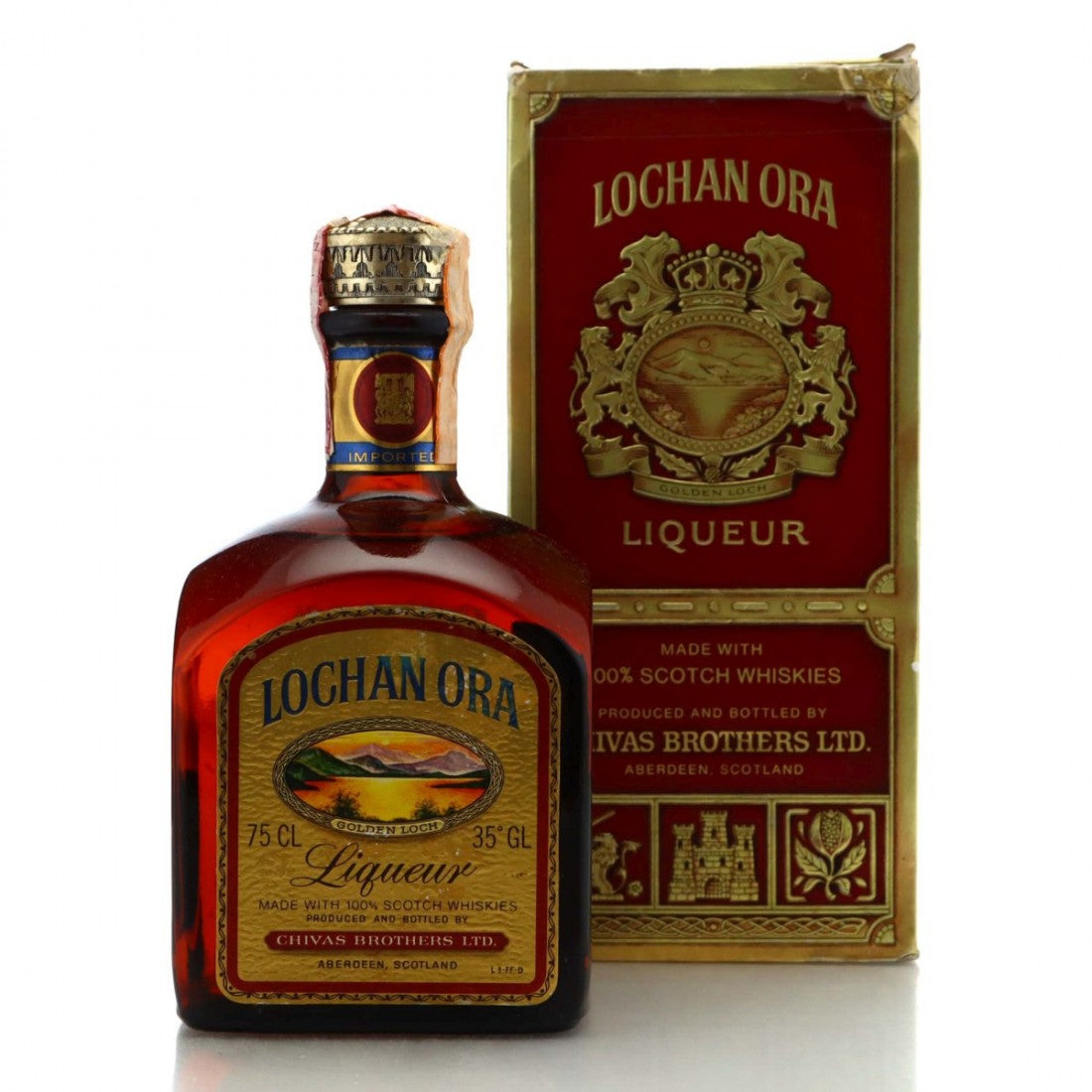 OLD SPIRITS COMPANY Chivas Brothers' "Lochan Ora" Whisky Liqueur   1970s (35%, 75cl)