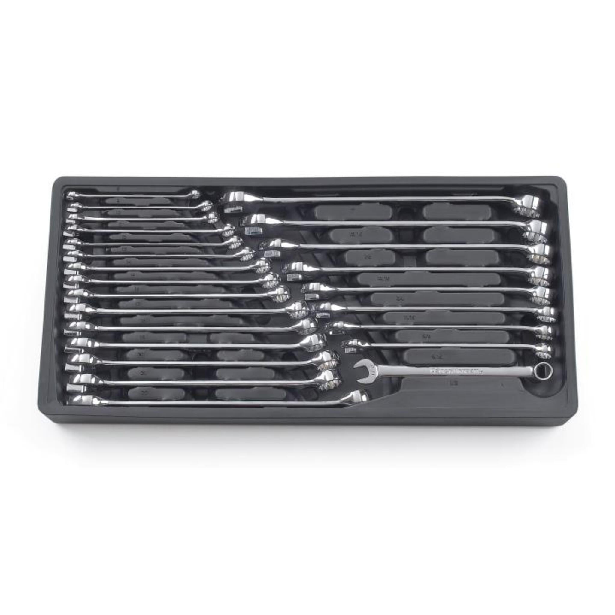 GEARWRENCH 12 Point Long Pattern SAE/Metric Combination Wrench Set   24 Piece