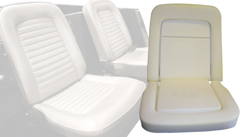 TOMS OFFROAD Front Bucket Seat Foam, Single, 1966 Ford Bronco