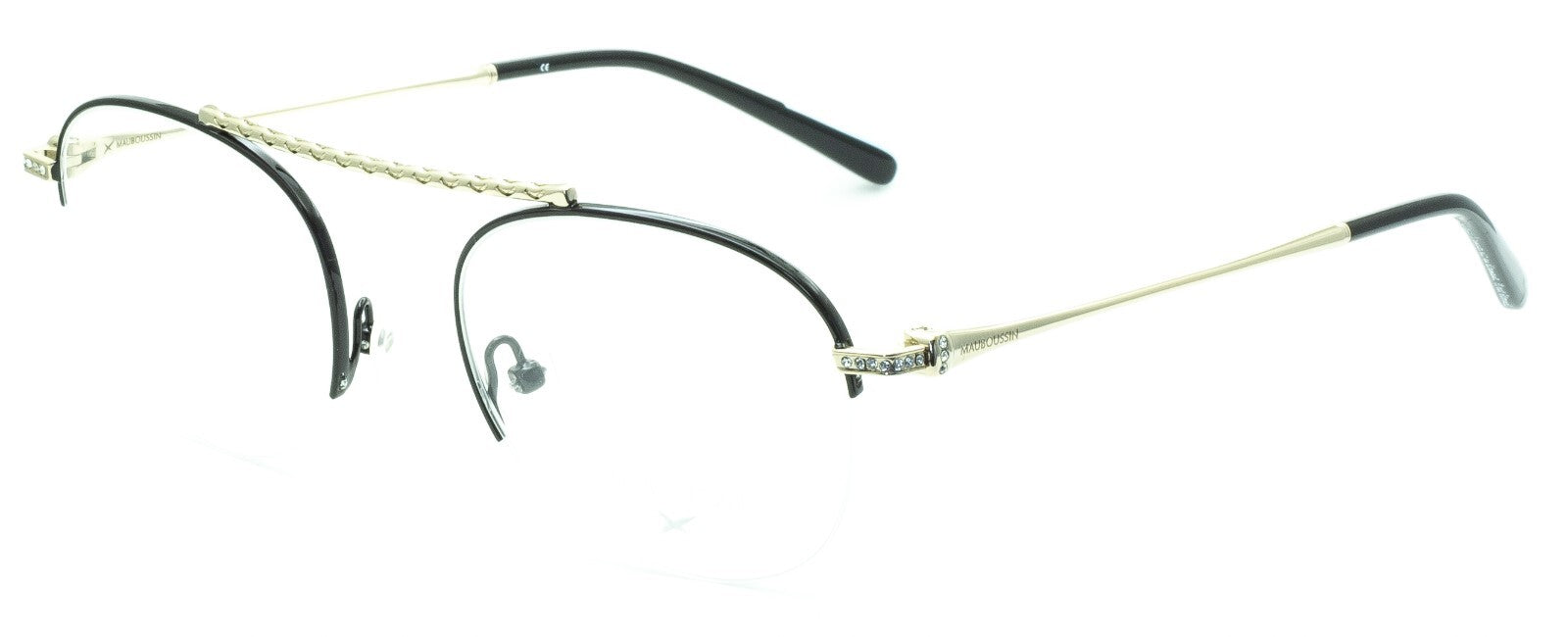 MAUBOUSSIN EYEWEAR MAUBOUSSIN MAU 1811 001 49mm Eyewear FRAMES Glasses RX Optical Eyeglasses   New