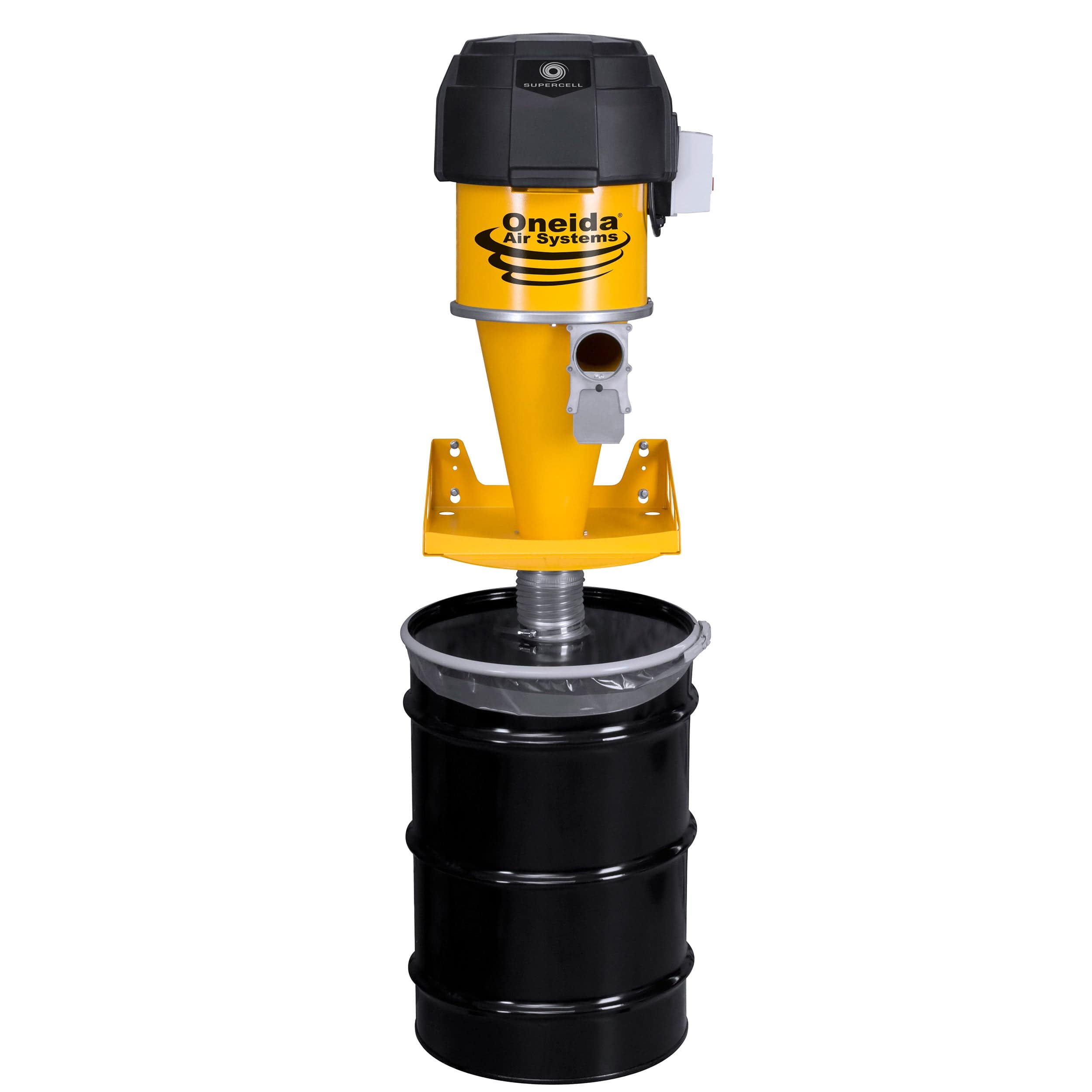 ONEIDA AIR SYSTEMS Supercell High Pressure Dust Collector   55 Gallon