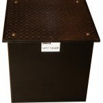 EMCO WHEATON 24 X 24 X 24 Inch Well Vault, Bolt Down Lid with Handle, Water Resistant, A0717 724BBW