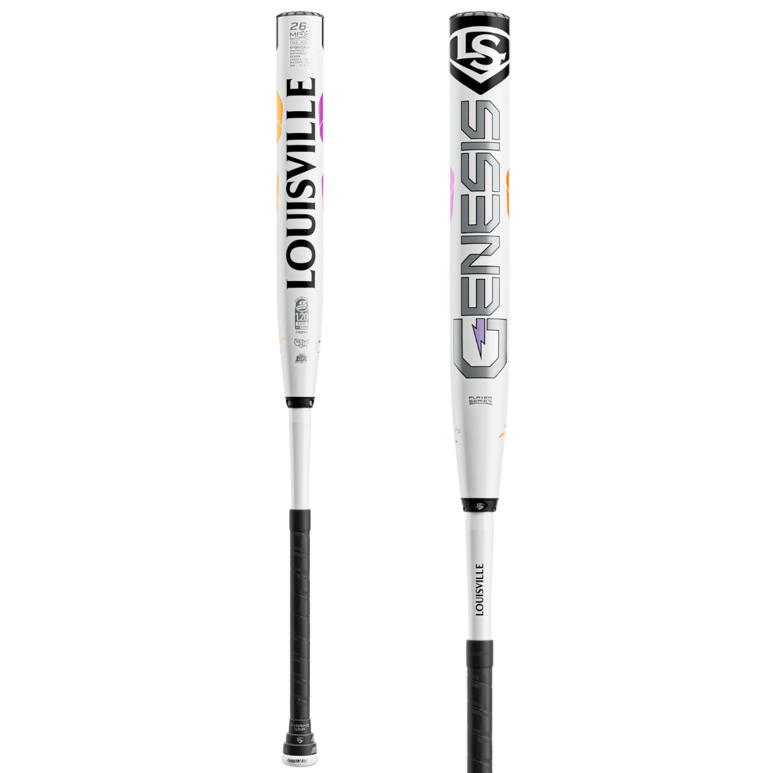 2025 Louisville Slugger Genesis Limited Edition Cancer Awareness 2PC Maxload USSSA Slowpitch Softball Bat