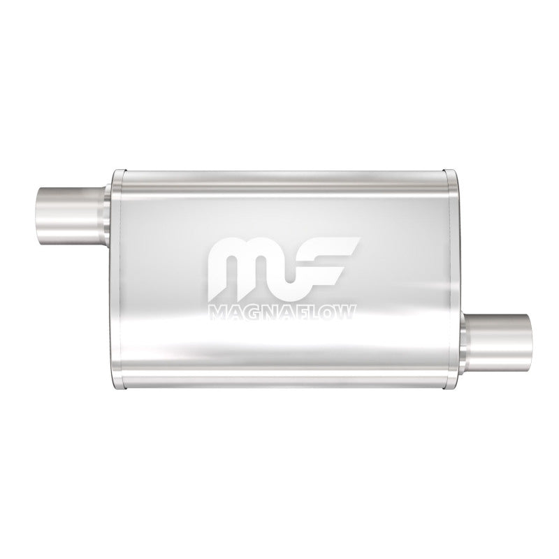 Magnaflow 11236 FITS 11236 FITS: MagnaFlow Muffler Mag SS 14X4X9 2.5/2.5 O/O