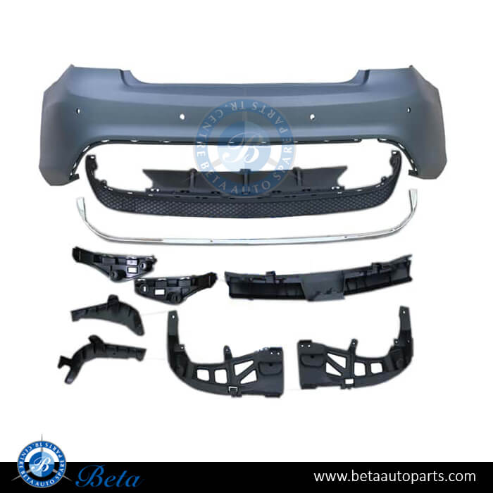 BETAAUTOPARTS Mercedes E Class Coupe C207 (2014 2016), Rear Bumper Normal AMG with PDC, Taiwan, 2078858125