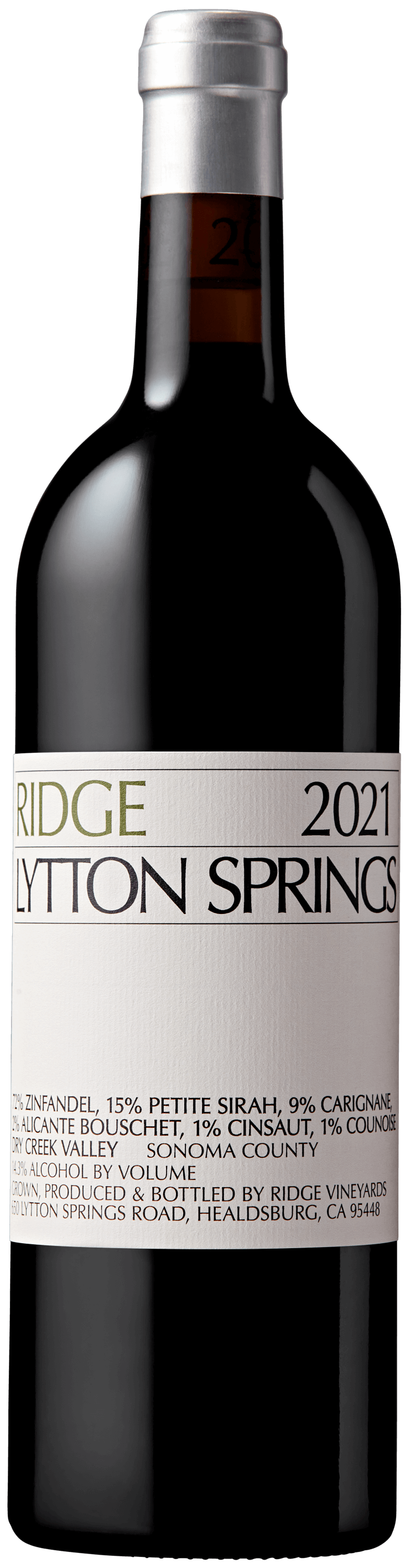 FREDERICK WILDMAN Ridge Lytton Springs 2021