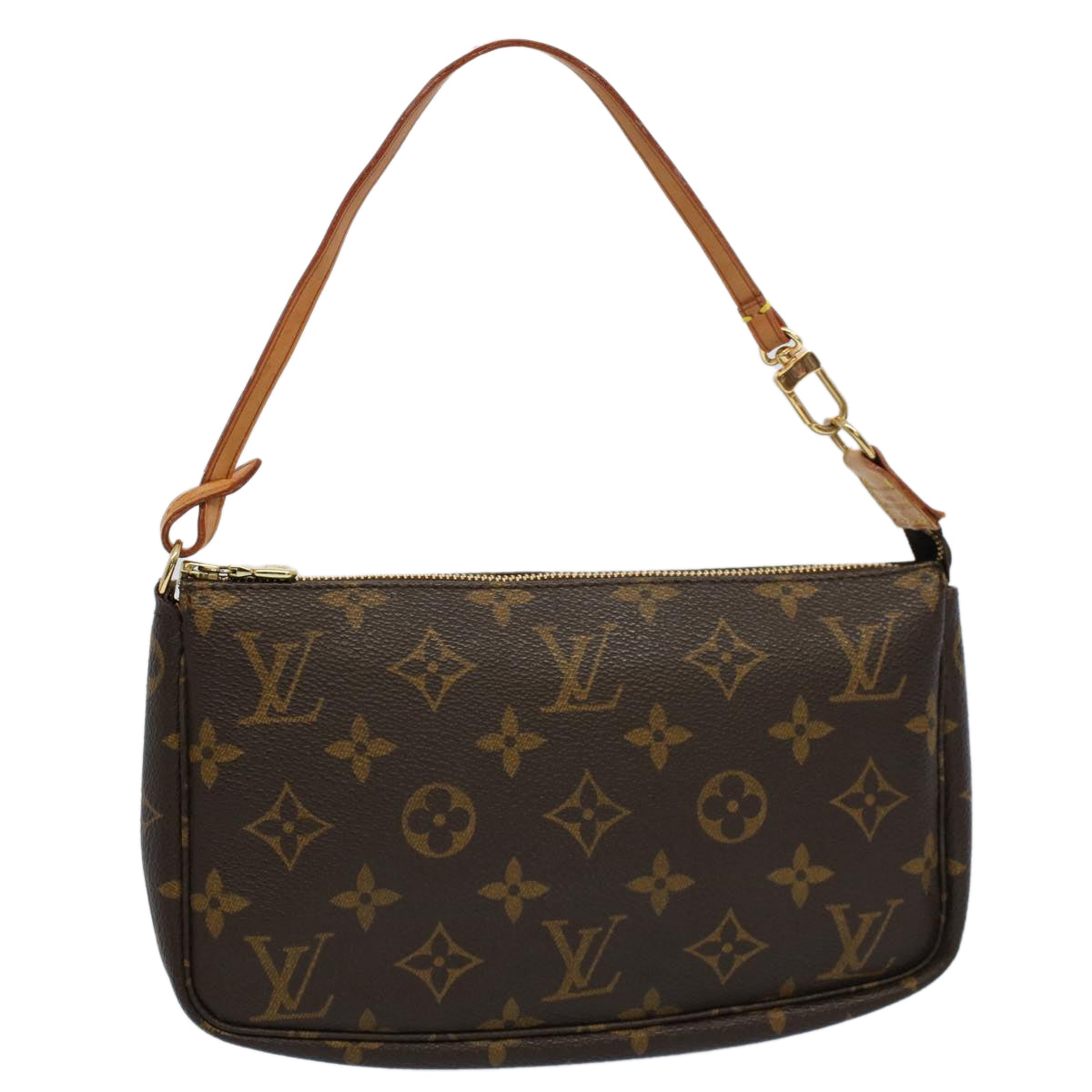 2275 Louis Vuitton Pochette Accessoire  Canvas Clutch Bag (Pre Owned)
