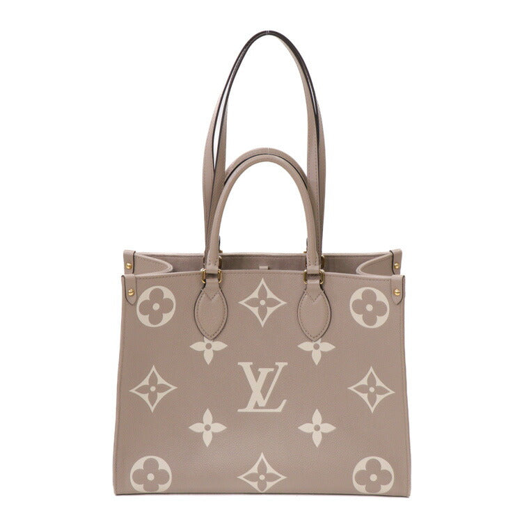 2604 Louis Vuitton OnTheGo MM Leather Tote Bag