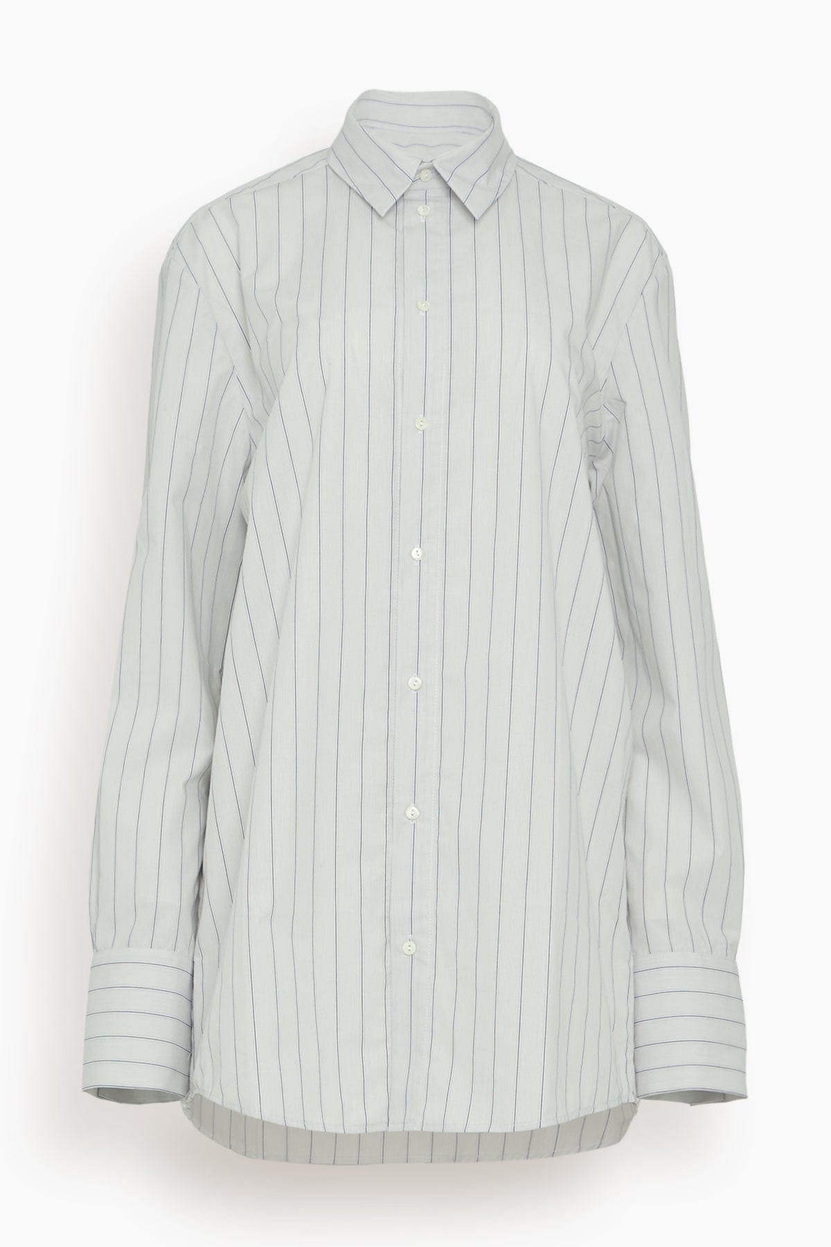 LA COLLECTION Adam Shirt in Striped Blue