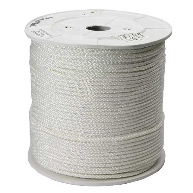 US CARGO CONTROL 1/8" Diamond Braid Nylon Rope (1000')