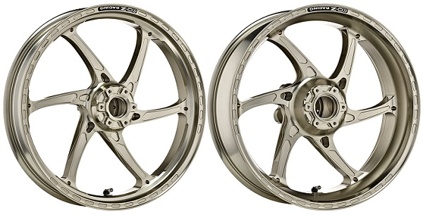 OZ WHEELS Suzuki GSX R 750 2011 2019 OZ Gass RS A   6 Spoke aluminium wheel(s)