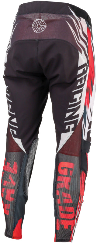 Answer 25 Elite Xotic Pants Crimson/Black Size   34