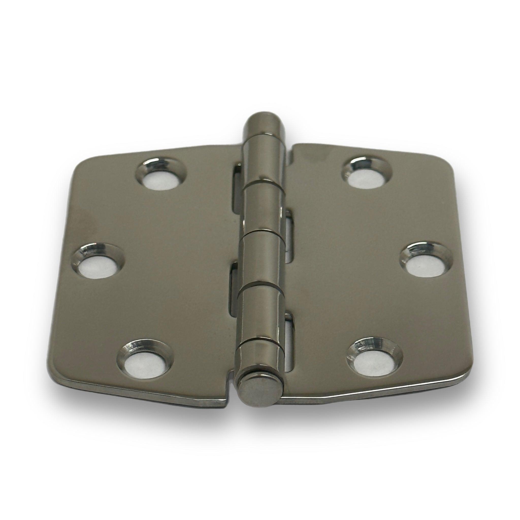 Marine Hardware 3" X 3" Upholstery Hinge 304 Stamped Stainless Steel, SSHN66040