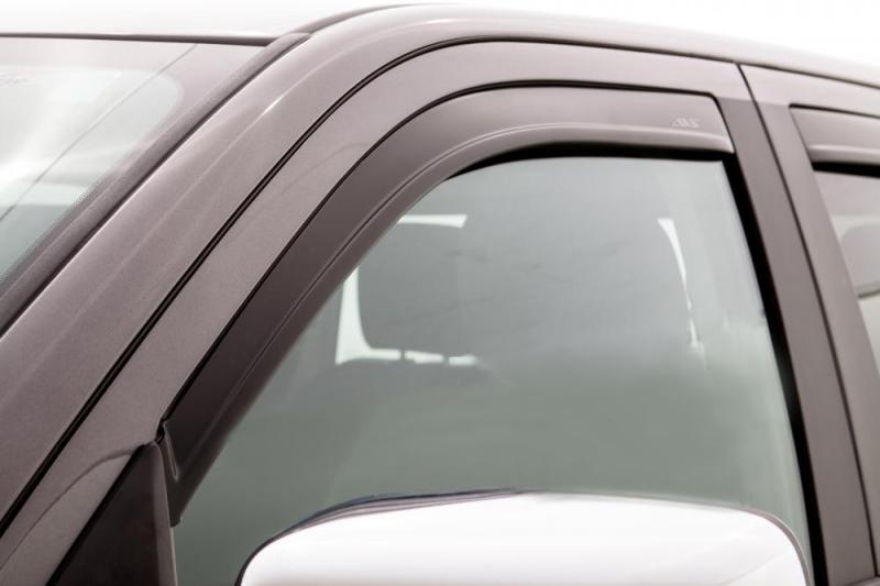 AVS 05 18 Nissan Frontier Crew Cab Ventvisor Low Profile Window Deflectors 4pc   Matte Black