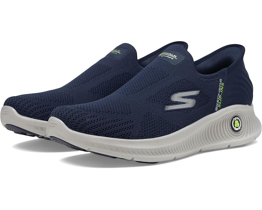 2718 Skechers Go Walk Anywhere 216301 NVY Men 11.5 The Tourist Slip ins Shoes ZOGG142