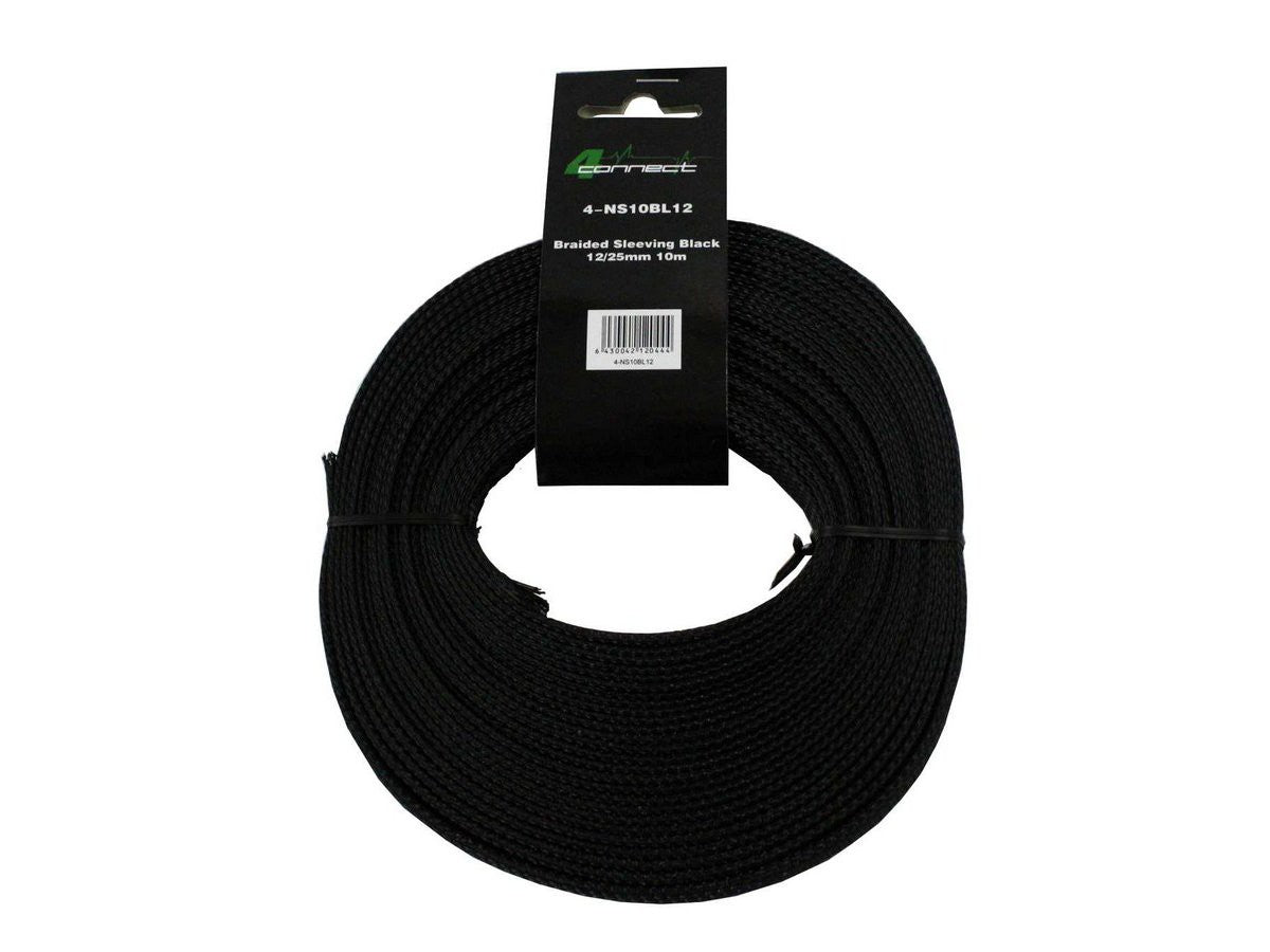 FOUR Connect 4 NS10BL12 nylon sock black 12/25mm 10m