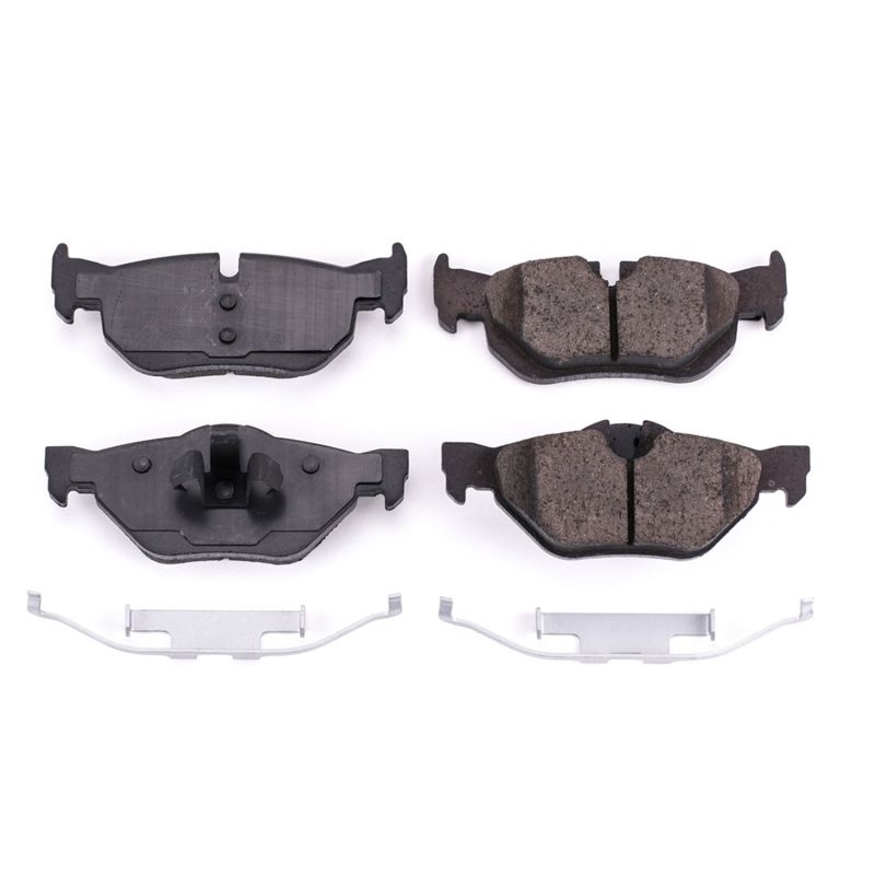POWERSTOP Power Stop 08 13 BMW 128i Rear Z17 Evolution Ceramic Brake Pads w/Hardware
