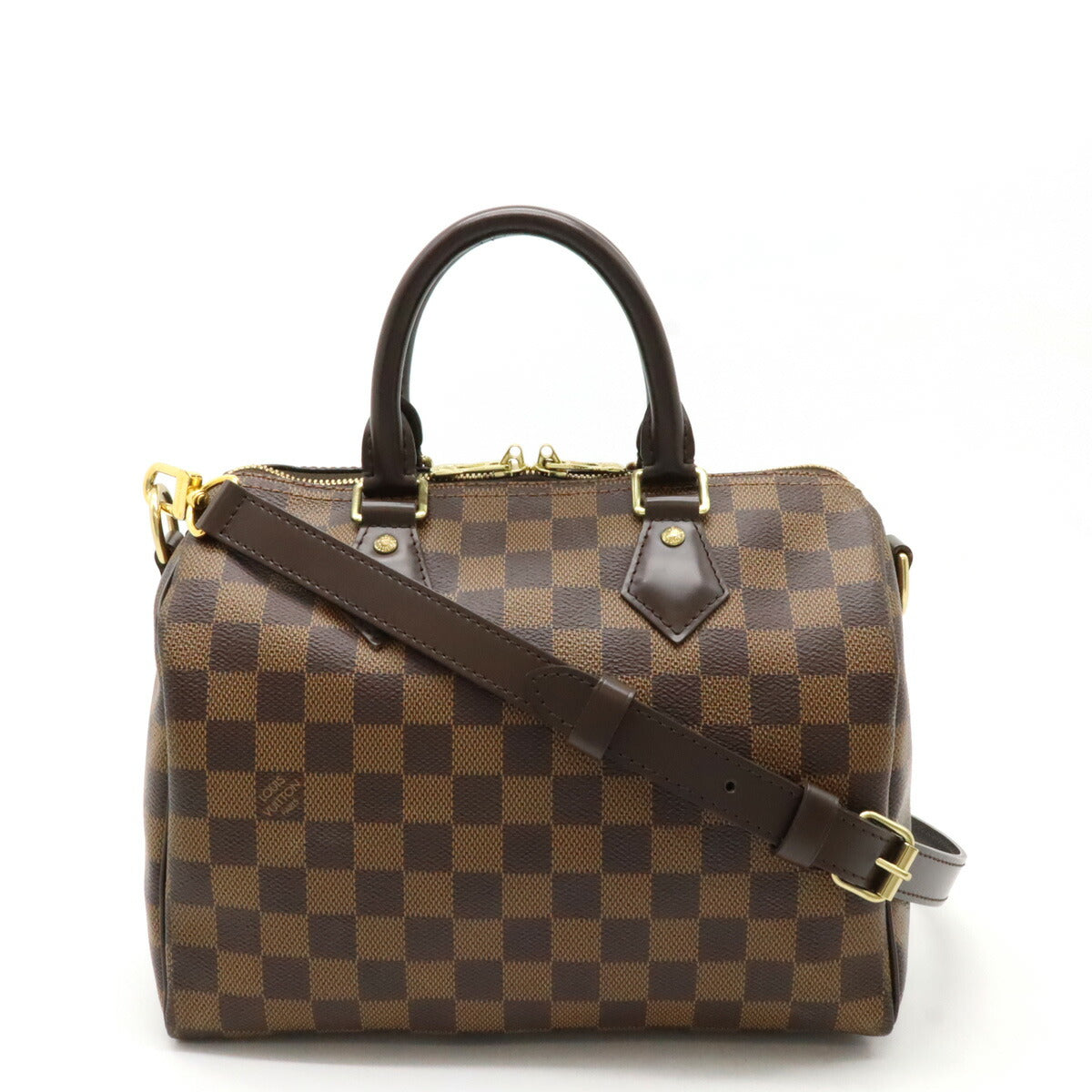 2604 Louis Vuitton Damier Speedy Bandouliere 25 Handbag