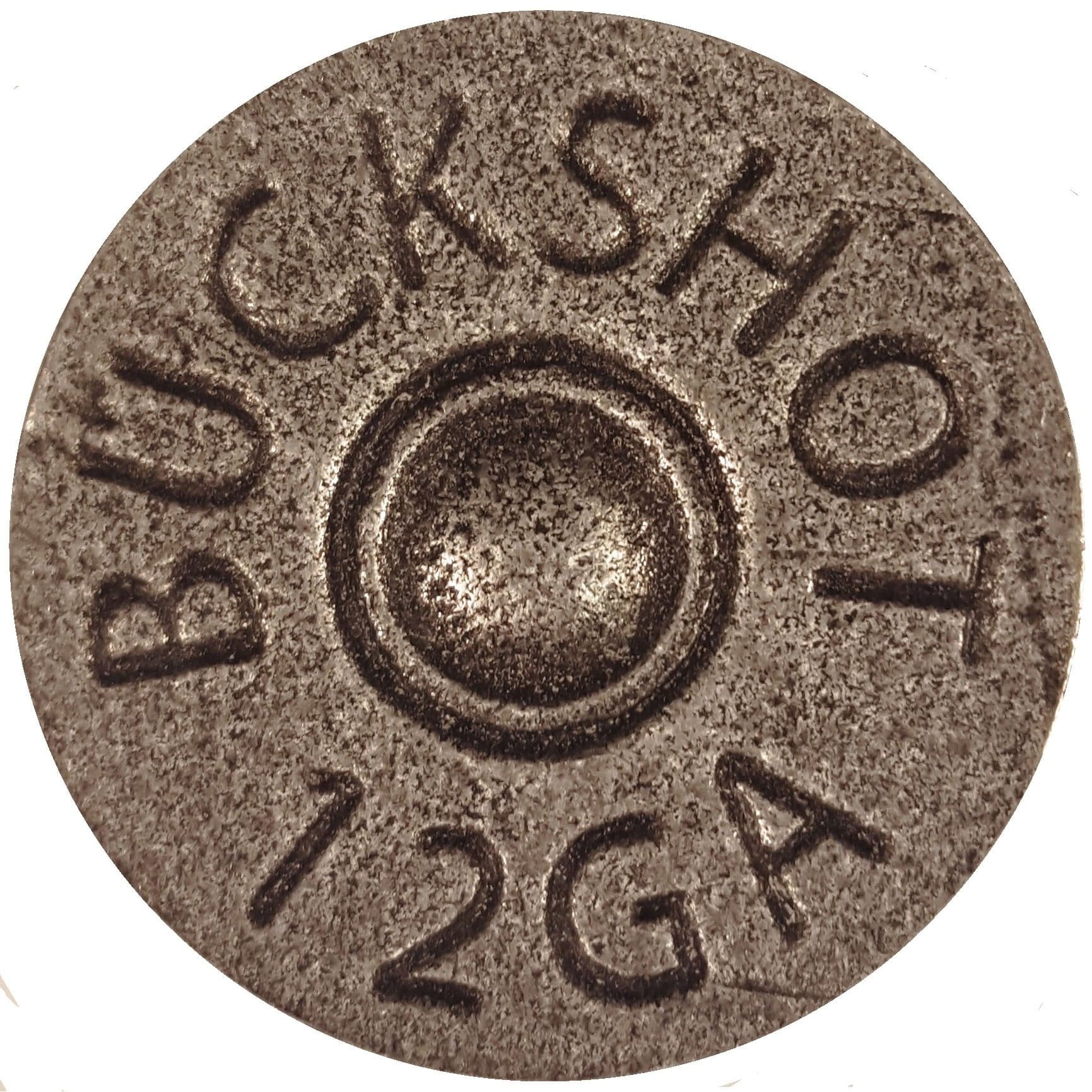 BUCK SNORT LODGE Shotgun Shell Pull, Pewter, Model 321P