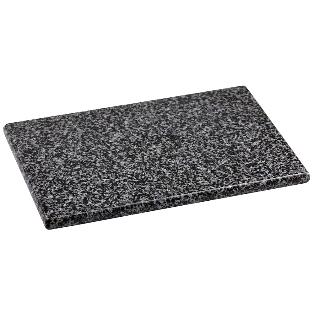 2186 Home Basics 8" x 12" Granite Cutting Board Black